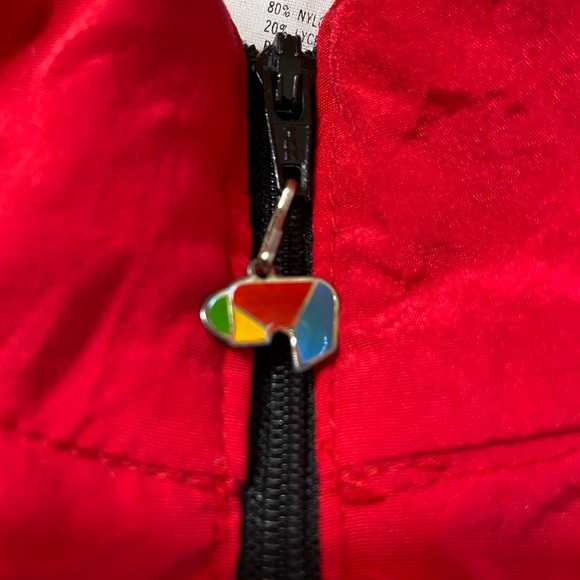 Vintage 80s Bellwether Quarter Zip Nylon Jacket L - Picture 4 of 13